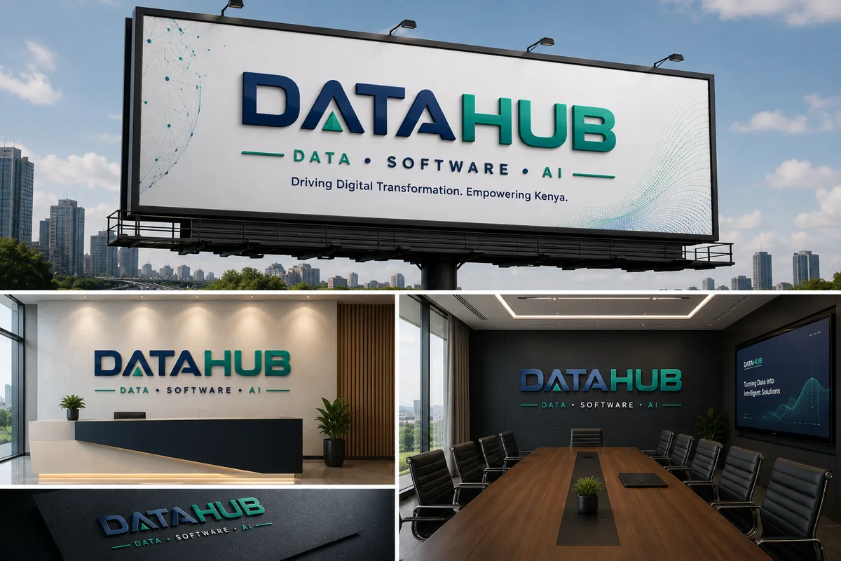 DATAHUB branding driving digital transformation in Kenya